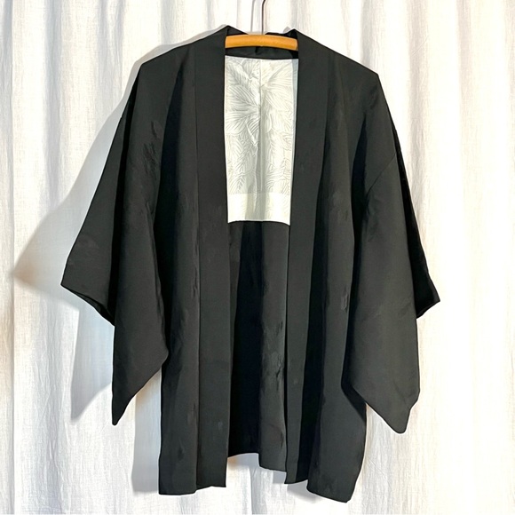 Vintage Jackets & Blazers - Vintage Silk Kimono